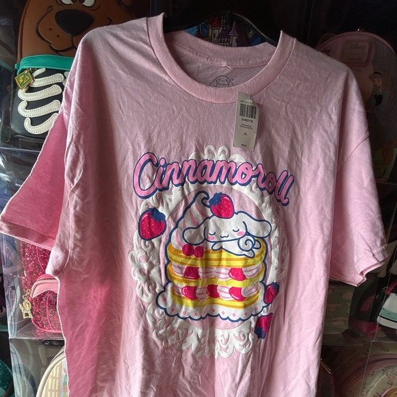 Sanrio Hot Topic Cinnamoroll Pancake T Shirt XL Unisex Women Men - Picture 1 of 6